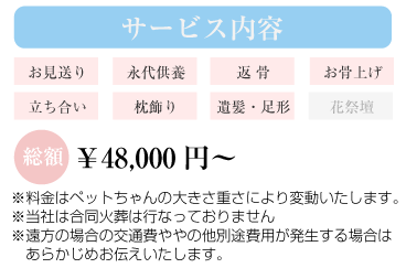 立ち合い火葬デラックス料金